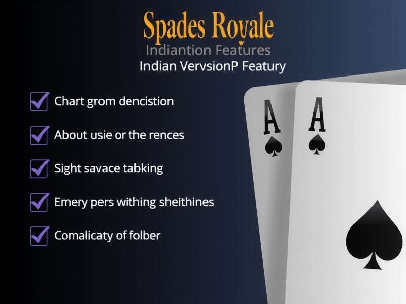 Spades Royale Indian Version Features